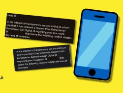 Koalisi Damai Kecam Permintaan Penghapusan Konten Sejarah oleh Kemenkomdigi, Desak Perlindungan Kebebasan Berekspresi