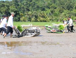 Bupati Kayong Utara Sambut Wamentan dan Gubernur Kalbar, Tegaskan Komitmen Swasembada Pangan