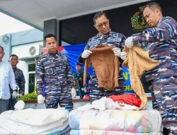 Lantamal XII Gagalkan Pengiriman 22 Koli Ballpress Ilegal Senilai Rp165 Juta ke Jakarta