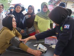 Polres Mempawah Hadir di CFD dengan Bakti Kesehatan dan Pelayanan SKCK, Wujud Nyata Dekatkan Diri dengan Masyarakat