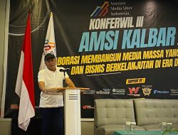 Wagub Kalbar Tekankan Peran Media Siber Profesional di Era Digital