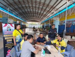 Sambut Hari Bhayangkara ke-79, Polres Sambas Gelar Pemeriksaan Kesehatan Gratis untuk Sopir Angkutan Umum
