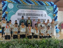 Ponpes Sultan Mahmud Badaruddin Gelar Haflah Akhirussanah ke-10, 88 Santri Diwisuda