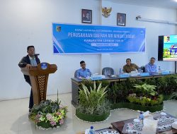 Bupati Lotim Desak Direksi PDAM Miliki Target Kinerja Sebagai Acuan