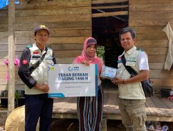 YBM PLN UIP KLB Salurkan Ratusan Paket Daging ke Pedalaman Bengkayang