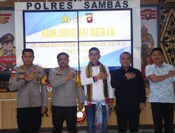 Anggota Komisi III DPR RI, Hinca Panjaitan, Kunjungi Mapolres Sambas: Soroti Keterbatasan SDM dan Sarpras di Perbatasan