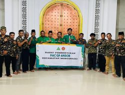 GP Ansor Bengkayang Perkuat Silaturahmi dan Kaderisasi Lewat Kunjungan ke PAC Monterado