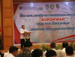 Gubernur Kalbar Hadiri HLM TPID Kuponwah, Dorong Sinergi Kawasan Kendalikan Inflasi dan Pacu Investasi
