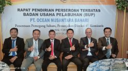 PT Ocean Nusantara Bahari Resmi Berdiri sebagai Badan Usaha Pelabuhan Swasta di Sumsel