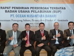 PT Ocean Nusantara Bahari Resmi Berdiri sebagai Badan Usaha Pelabuhan Swasta di Sumsel