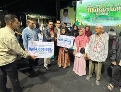 Bupati Sosialisasikan Perlindungan Jaminan Sosial BPJS Ketenagakerjaan di Bulan Muharram Bersama Wali Band