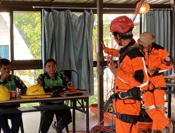 TNGR Gelar Pelatihan Rinjani Vertical Rescue, Tingkatkan Kesiapsiagaan Hadapi Kecelakaan Pendakian