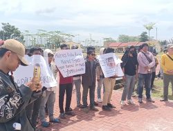 Sejumlah Mahasiswa Datangi Polres Kubu Raya Minta Pelaku Penganiayaan Ditahan