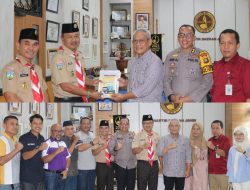 Wabup Kerinci Murison Audiensi dengan Kwarda Jambi, Tegaskan Komitmen Kembangkan Gerakan Pramuka
