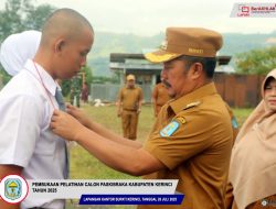 Bupati Monadi Pimpin Apel Kerja dan Buka Pelatihan Calon Paskibraka Kabupaten Kerinci