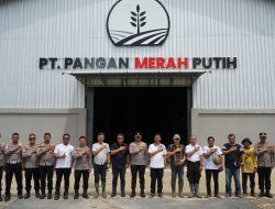 BPK RI Tinjau Program Ketahanan Pangan Polres Bengkayang
