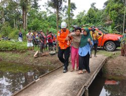 Ibu Muda di Kubu Raya yang Hilang Saat Cari Pakis Ditemukan Selamat