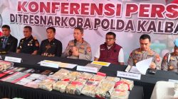 Polda Kalbar Ungkap 9 Kasus Narkotika, Amankan 20 Tersangka dan Puluhan Kilogram Sabu