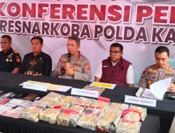 Polda Kalbar Ungkap 9 Kasus Narkotika, Amankan 20 Tersangka dan Puluhan Kilogram Sabu