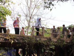 Bupati Erlina Tinjau Langsung Jembatan Rusak di Toho Ilir, Tegaskan Komitmen Percepatan Pembangunan