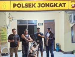 Buronan Sebulan, Pelaku Penggelapan Motor dengan Modus Sewa Ditangkap Polsek Jongkat