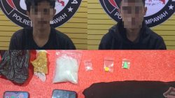 Dua Pria Dibekuk Satres Narkoba Polres Mempawah, Bawa 51 Gram Sabu dan Ekstasi