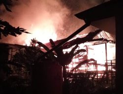Dua Rumah di Sanggau Hangus Terbakar, Diduga Akibat Korsleting Listrik
