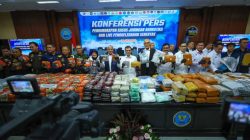 BNN Ungkap 84 Kasus Narkotika dalam Dua Bulan, Sita Lebih dari 561 Kilogram Barang Bukti