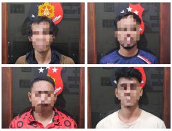 Polres Sekadau Tangkap Empat Tersangka Pencurian Pupuk Perusahaan di Belitang Hilir