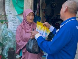 DPD PAN Sanggau Salurkan Bantuan Sembako untuk Warga Kurang Mampu