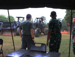 Kasubditbinsat Sdircab Pusziad Tinjau Kesiapan Yonzikon 12/KJ Menuju Misi Perdamaian PBB di Afrika Tengah