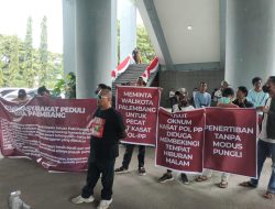 Demo di DPRD Palembang, Massa Aksi Minta Wali Kota Segera Evaluasi Total Satpol PP