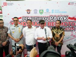 Hadiah HUT ke-80 RI, Herman Deru Luncurkan Program Pemutihan Pajak untuk Rakyat Sumsel