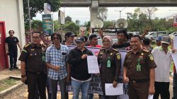 Masyarakat Prabumulih Anti Korupsi Gelar Aksi Demonstrasi di Kejati Sumsel