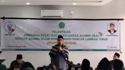 Rektor IAIH Pancor Lantik Pengurus Pusat IKA Periode 2025–2028