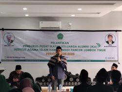 Rektor IAIH Pancor Lantik Pengurus Pusat IKA Periode 2025–2028