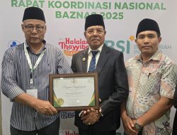 Bupati Lombok Timur Terima Penghargaan Nasional sebagai Pendukung Gerakan Zakat