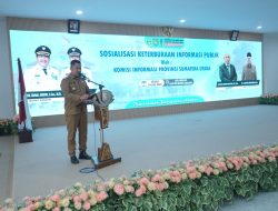 Wakil Bupati Asahan Buka Sosialisi Keterbukaan Informasi Publik