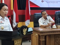 TPKAD Sanggau Rapat Pleno Semester I Tahun 2025, Wabup Susana Herpena Paparkan Capaian Program Kerja