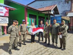 Satpol PP Ketapang Sisir Kota, Tebar Semangat Merah Putih Jelang HUT RI ke-80