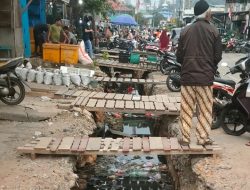 Proyek Drainase Dalam Kota Sanggau Mangkrak, Jadi Pertanyaan Masyarakat