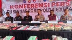 Polda Kalbar Gagalkan Penyelundupan 2 Kg Sabu, Ungkap 9 Kasus Narkotika Lintas Negara