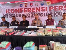 Polda Kalbar Gagalkan Penyelundupan 2 Kg Sabu, Ungkap 9 Kasus Narkotika Lintas Negara