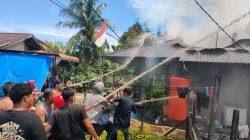 Rumah di Sungai Ambawang Terbakar, Diduga Dipicu Perselisihan Rumah Tangga