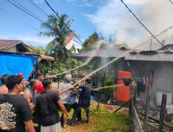 Rumah di Sungai Ambawang Terbakar, Diduga Dipicu Perselisihan Rumah Tangga