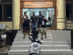 Resmob Polda Kalbar Ringkus Pelaku Curanmor Kurang dari 24 Jam di Pontianak Timur