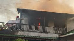 Kebakaran Rumah di Pontianak Tenggara, Lantai Dua Hangus Terbakar