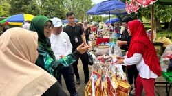 Wabup Mempawah Resmikan Central Point UMKM Koperasi Merah Putih di Taman Teratai