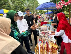 Wabup Mempawah Resmikan Central Point UMKM Koperasi Merah Putih di Taman Teratai