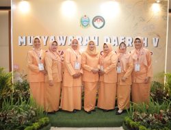 Penasehat DWP Asahan Hadiri Musyawarah Daerah V DWP Provsu